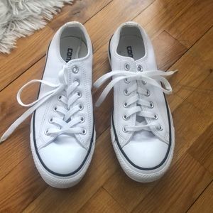Converse leather sneakers